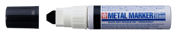 Sakura Marcador de Metal Extra Grande 10 mm Noir Sakura Marcador de Metal Extra Grande 10 mm Noir